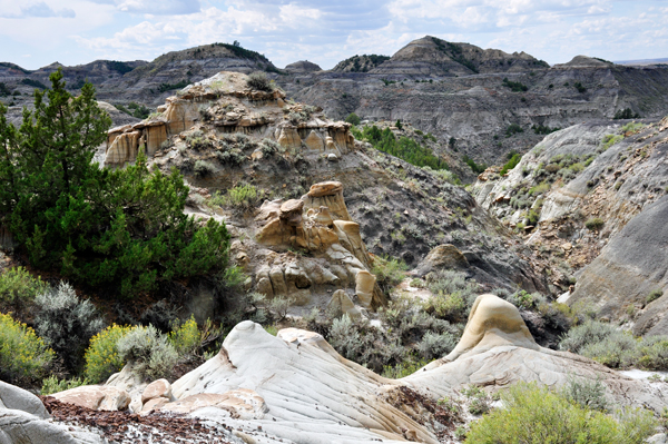 rock formations on the Cap Rock Trail